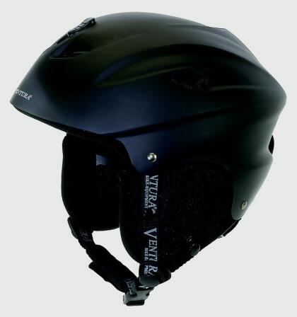 Ventura Black Skiing/Snowboarding Youth Helmet M - 55-58 cm