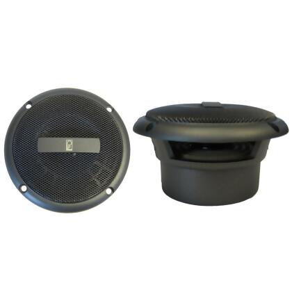 Polyplanar 3 Round Flush-Mount Compnent Speakers Pair - All