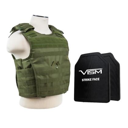 Ncstar Expert Carrier Vest with 10 x 12 Pe Hard Plates - All