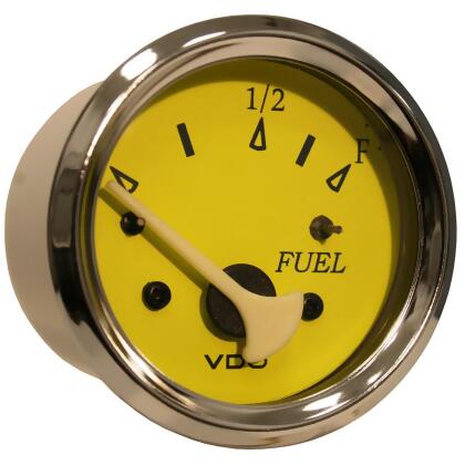 Vdo Allentare Fuel Level Gauge Use w/Marine 240-33 Ohm Fuel Senders 12V - All