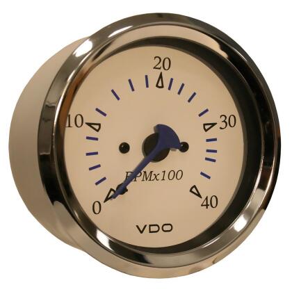 Vdo Allentare 4000Rpm 3-3/8 85mm Diesel Tachometer Alternator 12V - All