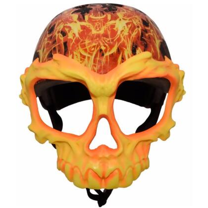 Raskullz 2018 Kid's 5 Bicycle Mask Helmet - All