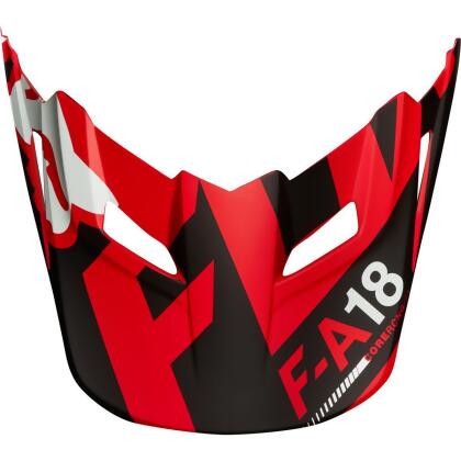 Fox Racing Mx18 V1 Helmet Visor Sayak 21303 - XL/XXL