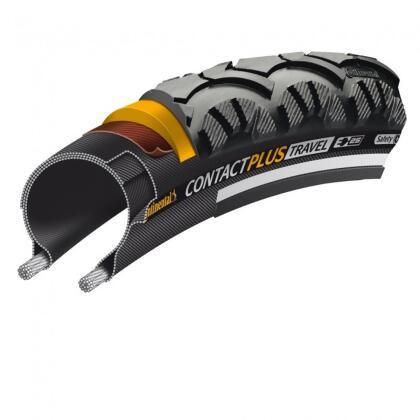 Continental Contact Plus Travel Reflex Urban Wire Bead Bicycle Tire - 26 x 1.9