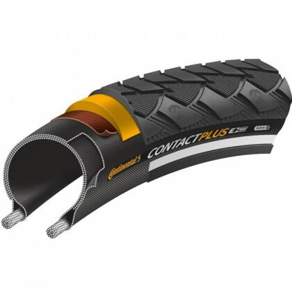 Continental Contact Plus Reflex Urban Wire Bead Bicycle Tire - 700 x 28C