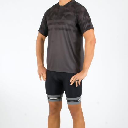 Canari Cyclewear Men's Bernies Print Camo Short Sleeve Cycling Jersey 1443 - XL