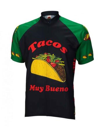 World Jerseys Men's Taco Tuesday Cycling Jersey Wjttj - S