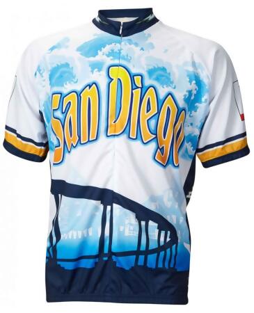 World Jerseys Men's San Diego Cycling Jersey Wjsdj - XL