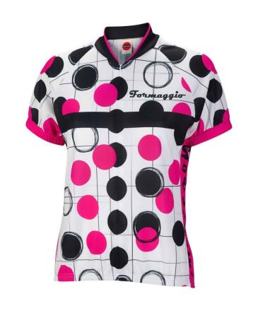 World Jerseys Women's Formaggio Dots Cycling Jersey Wjfdot - XL