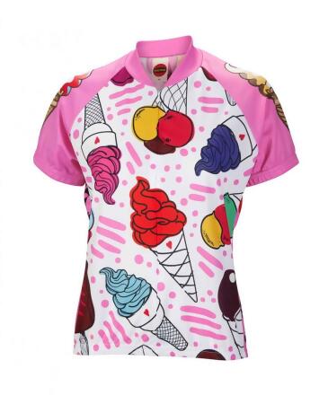 World Jerseys Women's Ice Cream Cycling Jersey Wjicw - XL