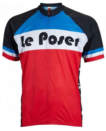 World Jerseys Men's Le Poser Cycling Jersey Wj-lpos - S