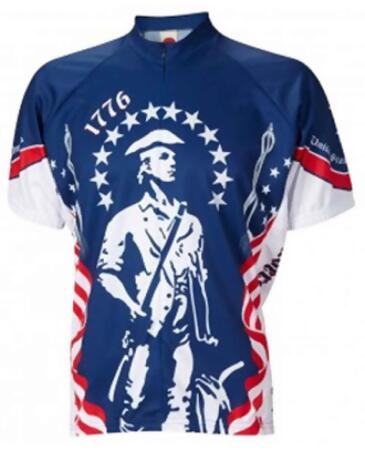 World Jerseys Men's 1776 Cycling Jersey Wj-1776 - XXL