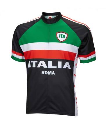 World Jerseys Men's Italy Cycling Jersey Wjita - S