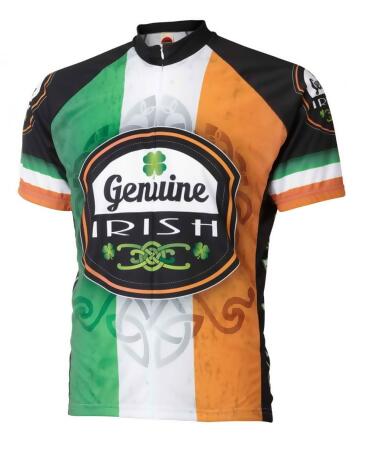 World Jerseys Men's Ireland Cycling Jersey Wjilj - XXXL