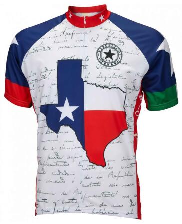 World Jerseys Men's Texas Cycling Jersey Wjtex - M