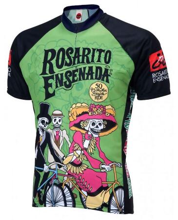 World Jerseys Men's Rosarito Day of the Dead Cycling Jersey Wjrdd - XL