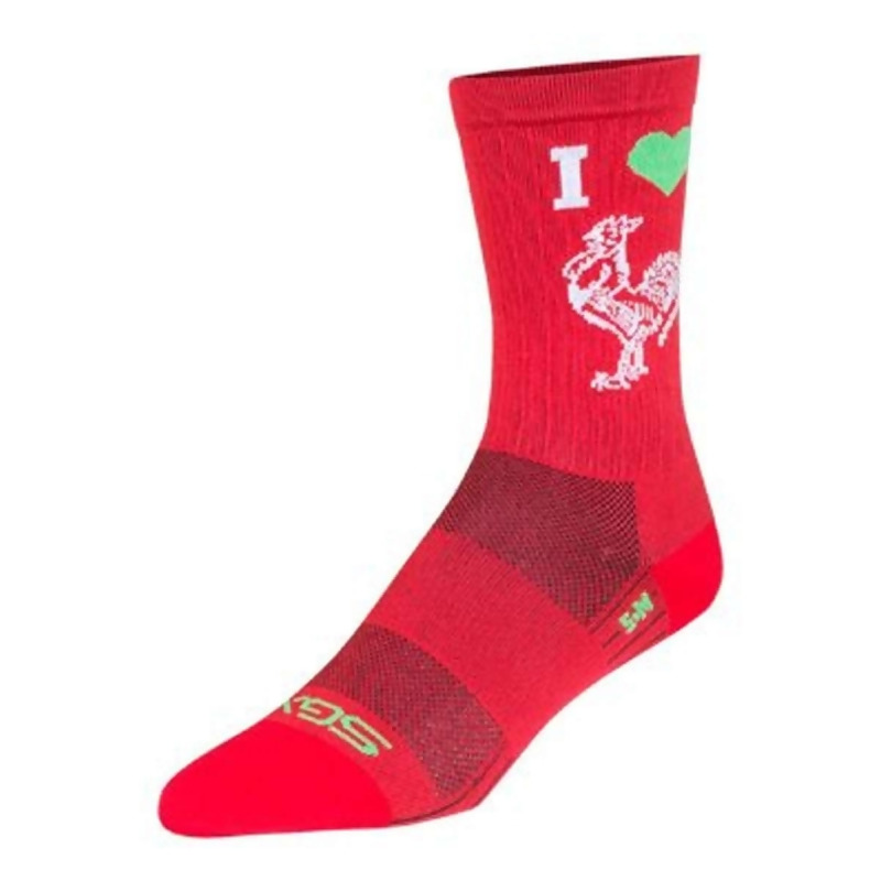 Sriracha X7SRIRACHA SockGuy SGX 7 inch Socks