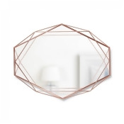 Umbra Prisma Geometric Mirror - Copper Umbra Prisma Geometric Mirror - Copper
