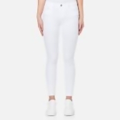 Waven Women's Freya Classic Skinny Ankle Grazer Jeans - White - UK 8 - White Waven Women's Freya Classic Skinny Ankle Grazer Jeans - White - UK 8 - White