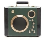 GPO Retro Manga Bluetooth Speaker and Guitar Amp - Green/Black GPO Retro Manga Bluetooth Speaker and Guitar Amp - Green/Black