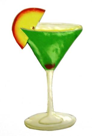 Tropical Vodka Apple Martini Haitian Metal Wall Decor From Mary B Tropical Vodka Apple Martini Haitian Metal Wall Decor