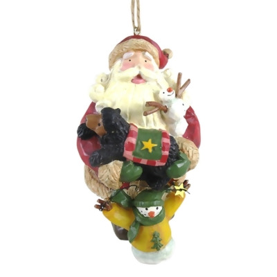 santa and woodland animal friends holiday christmas santa and woodland animal friends holiday christmas