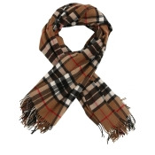 Wool Plaid Check Scarf Wool Plaid Check Scarf