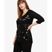 Phase Eight Bett Sequin Knit Top Phase Eight Bett Sequin Knit Top