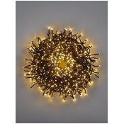 1000 Multi Function Warm White Indoor/Outdoor Cluster Christmas Fairy Lights With Timer 1000 Multi Function Warm White Indoor/Outdoor Cluster Christmas Fairy Lights With Timer
