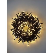 480 Warm White Multi Function Indoor/Outdoor Christmas Cluster Lights With Timer 480 Warm White Multi Function Indoor/Outdoor Christmas Cluster Lights With Timer