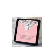 Silver Personalised Disc Pendant Necklace With 'Mum' Sentiment Gift Box Silver Personalised Disc Pendant Necklace With 'Mum' Sentiment Gift Box