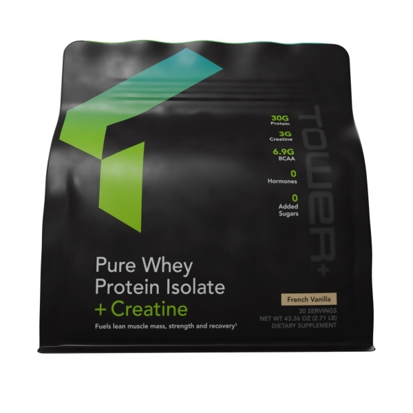 Tower+™ Pure Whey Protein Isolate + Creatine