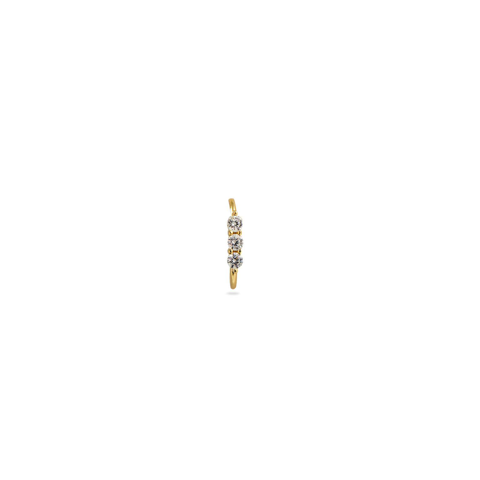 ZARA - 3 Stone Ear Cuff