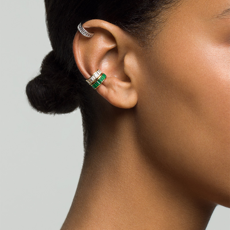 LEAH - Baguette Ear Cuff