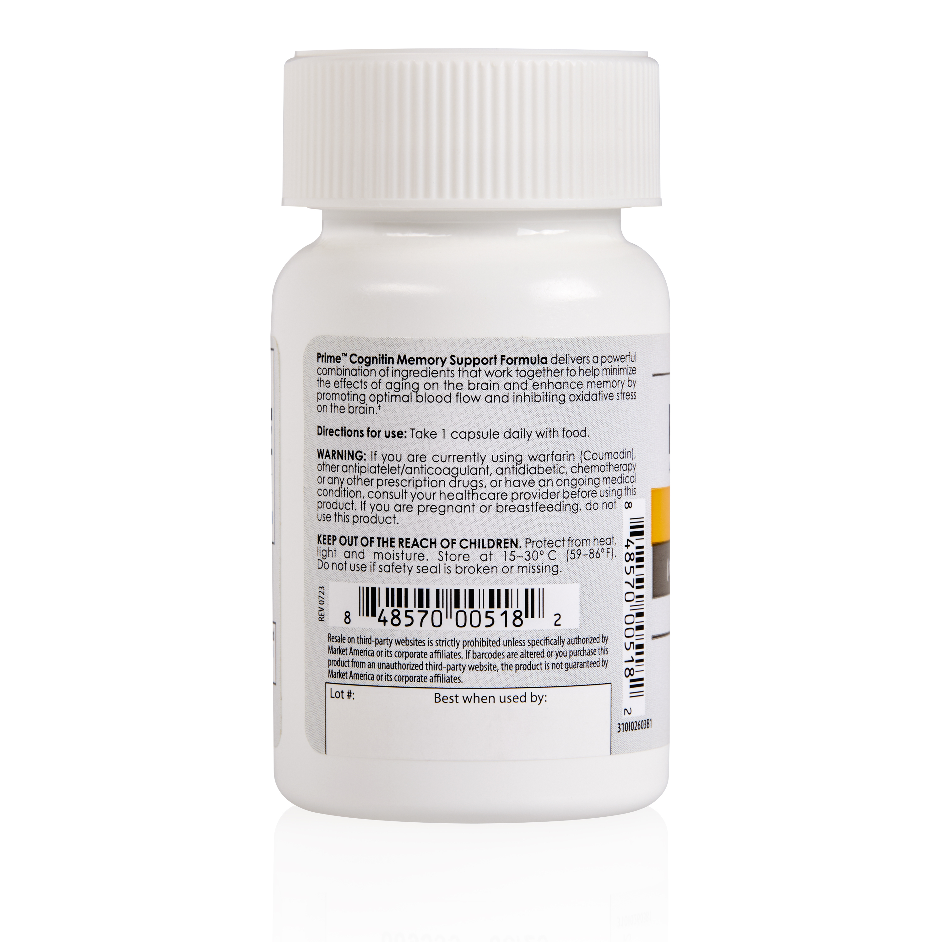 nutraMetrix® Prime™ Cognitin Memory Support Formula