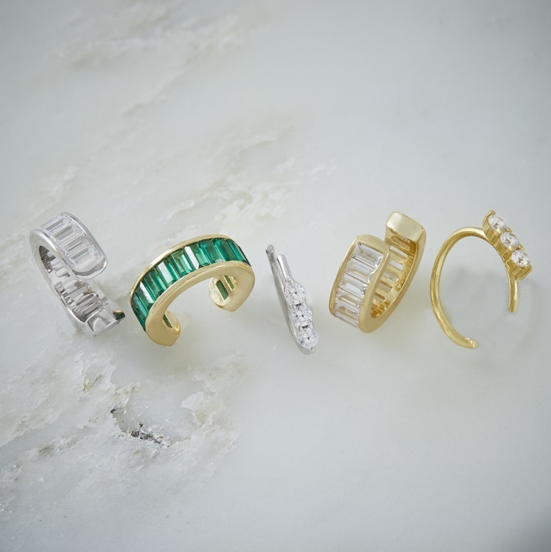LEAH - Baguette Ear Cuff