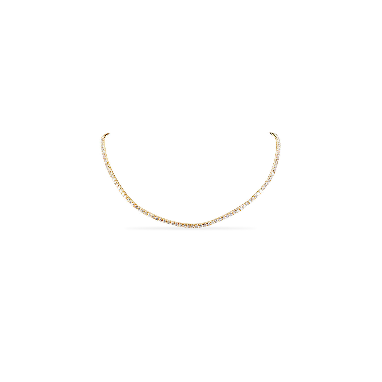 AYVA - Round Cut Tennis Choker