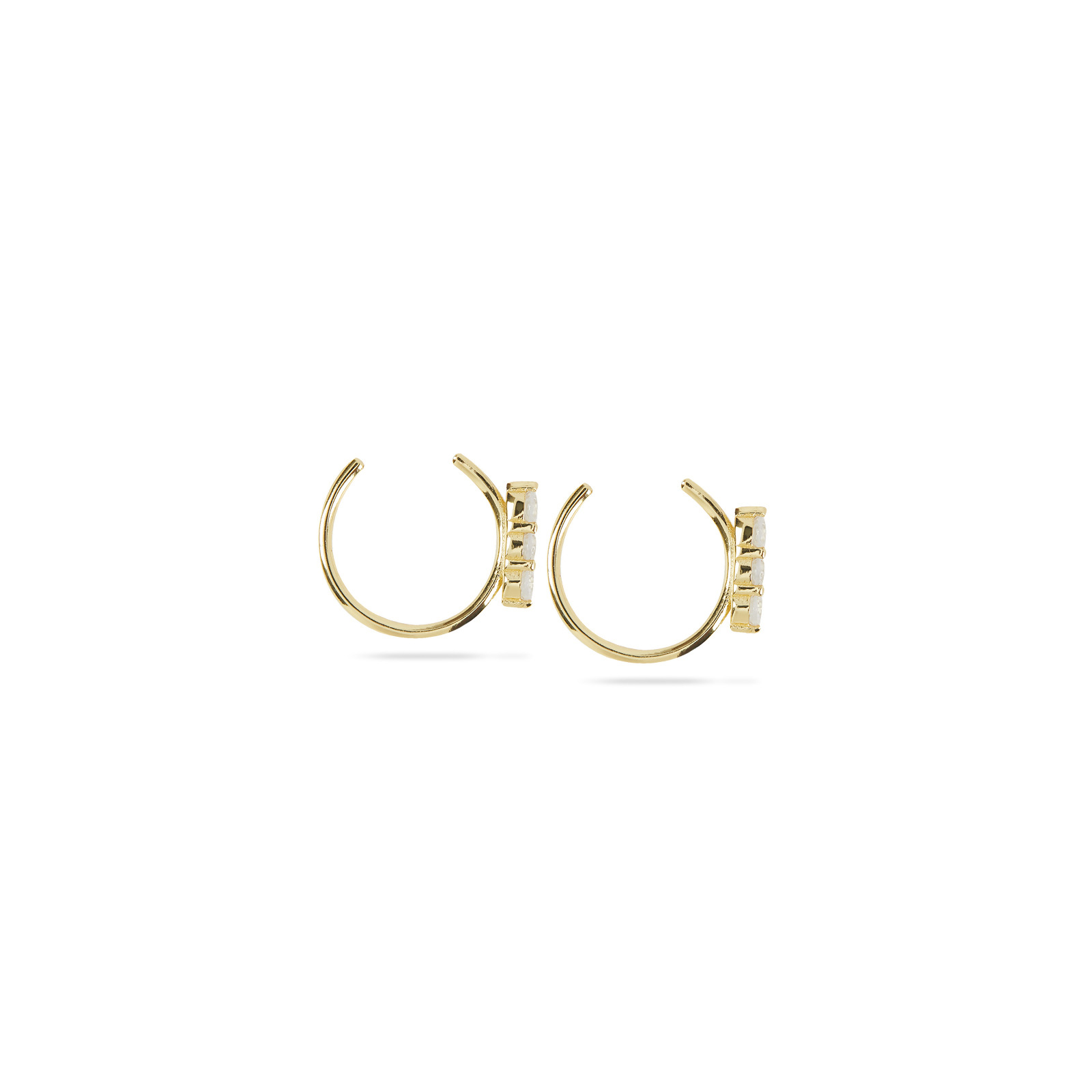 ZARA - 3 Stone Ear Cuff