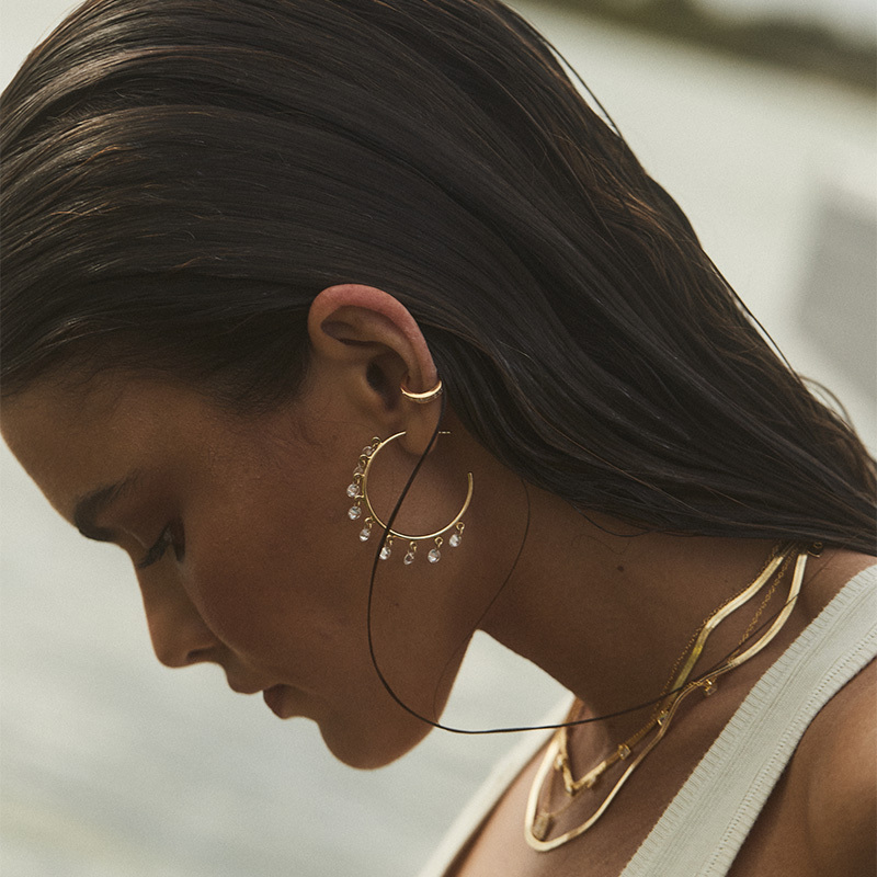 LEAH - Baguette Ear Cuff