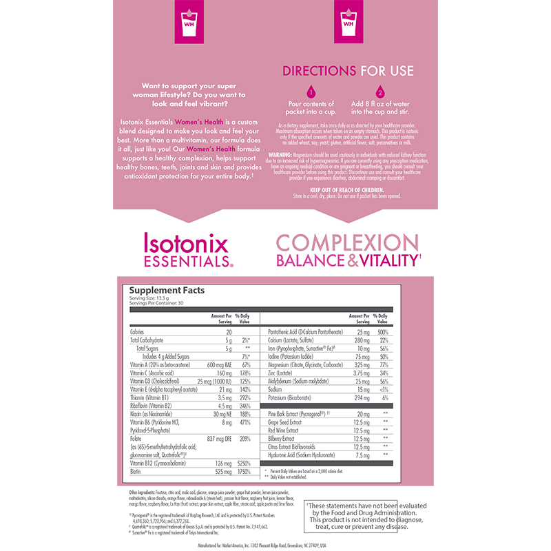 Isotonix Essentials® Women's Health