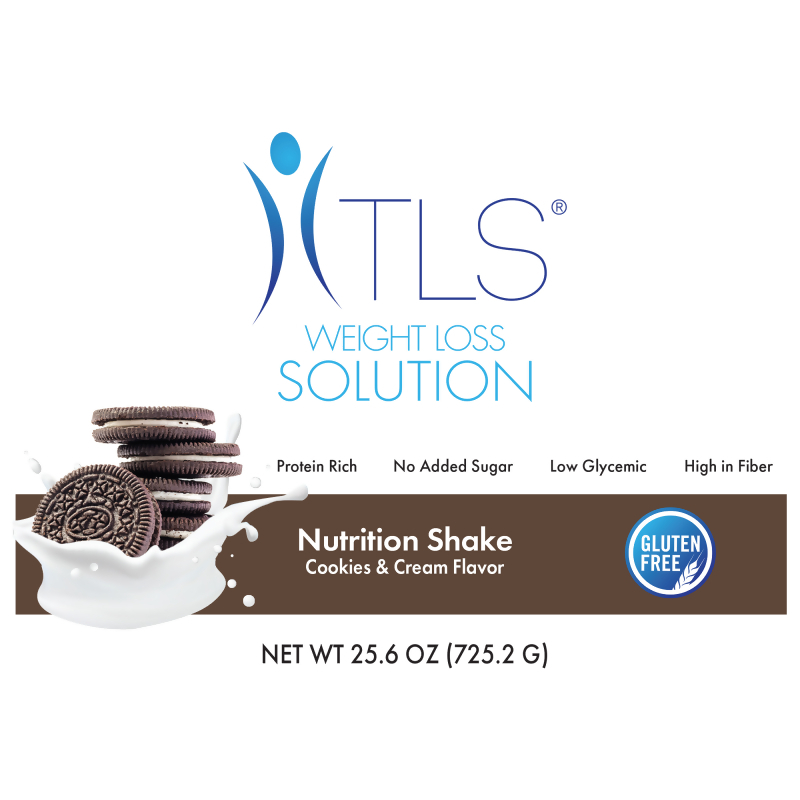 TLS® Nutrition Shakes - Cookies & Cream