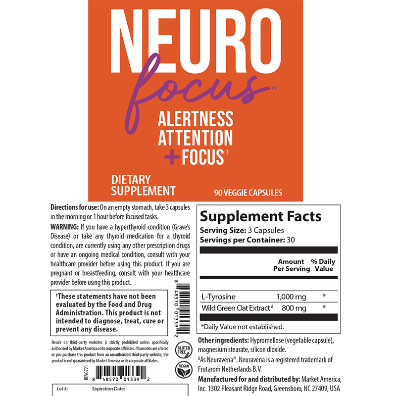 nutraMetrix® Neuro Focus™