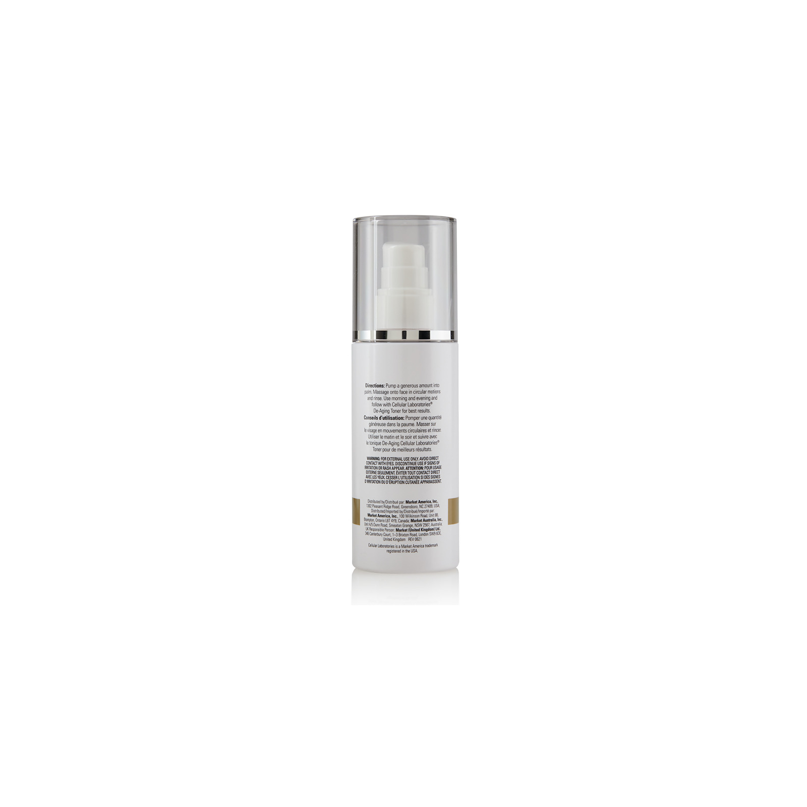 nutraMetrix Cellular Laboratories® De-Aging Facial Cleanser