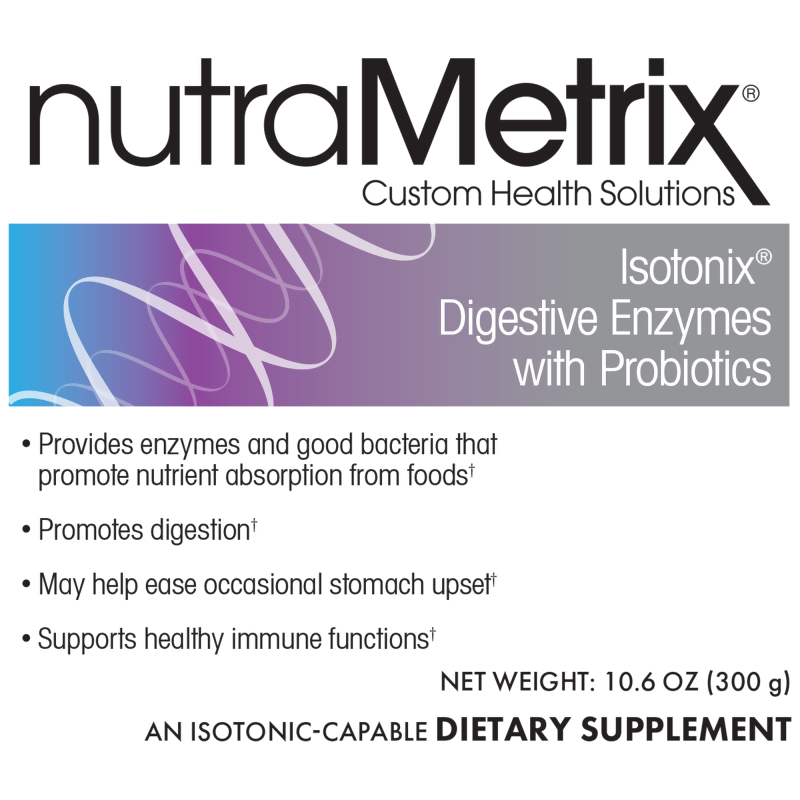 nutraMetrix Isotonix® Digestive Enzymes with Probiotics