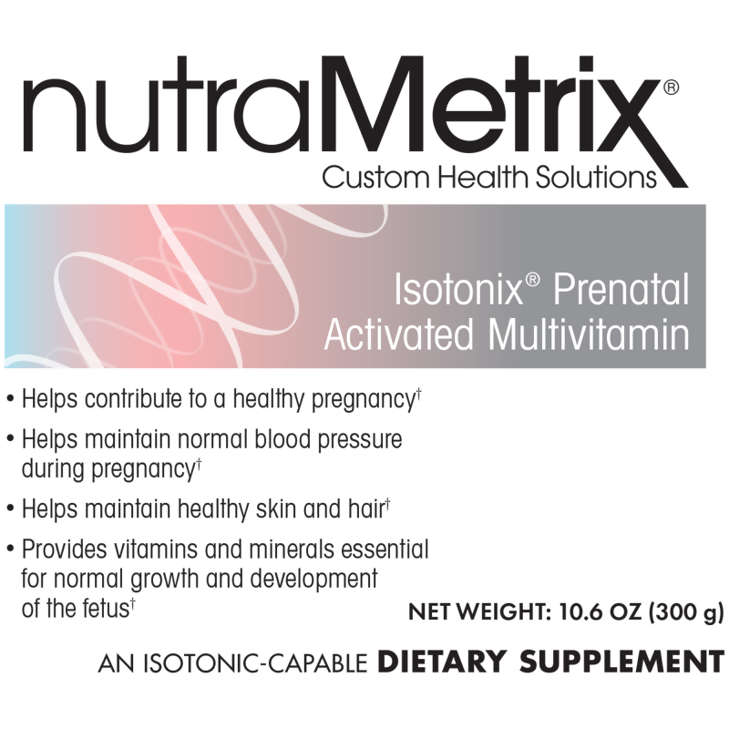 nutraMetrix Isotonix® Prenatal Activated Multivitamin