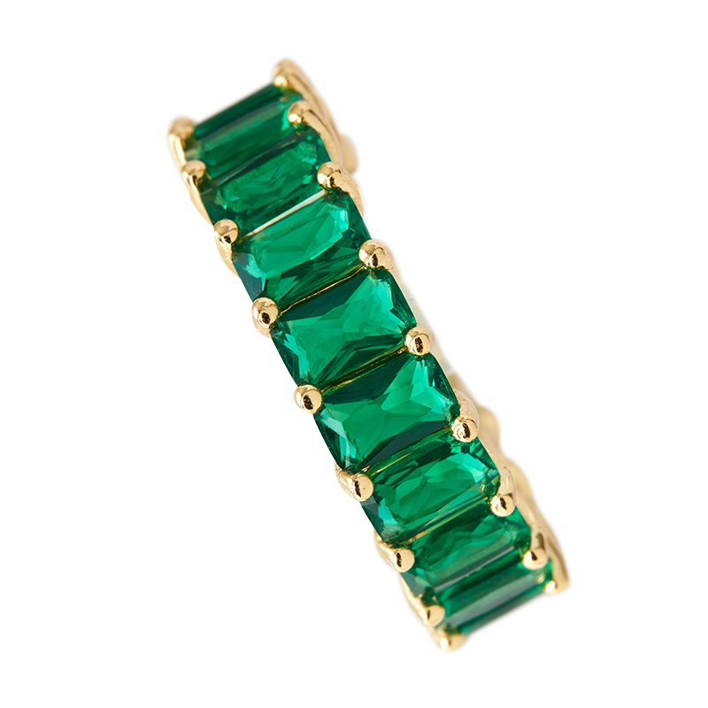 DEE - Emerald Cut Eternity Band (FINAL SALE)