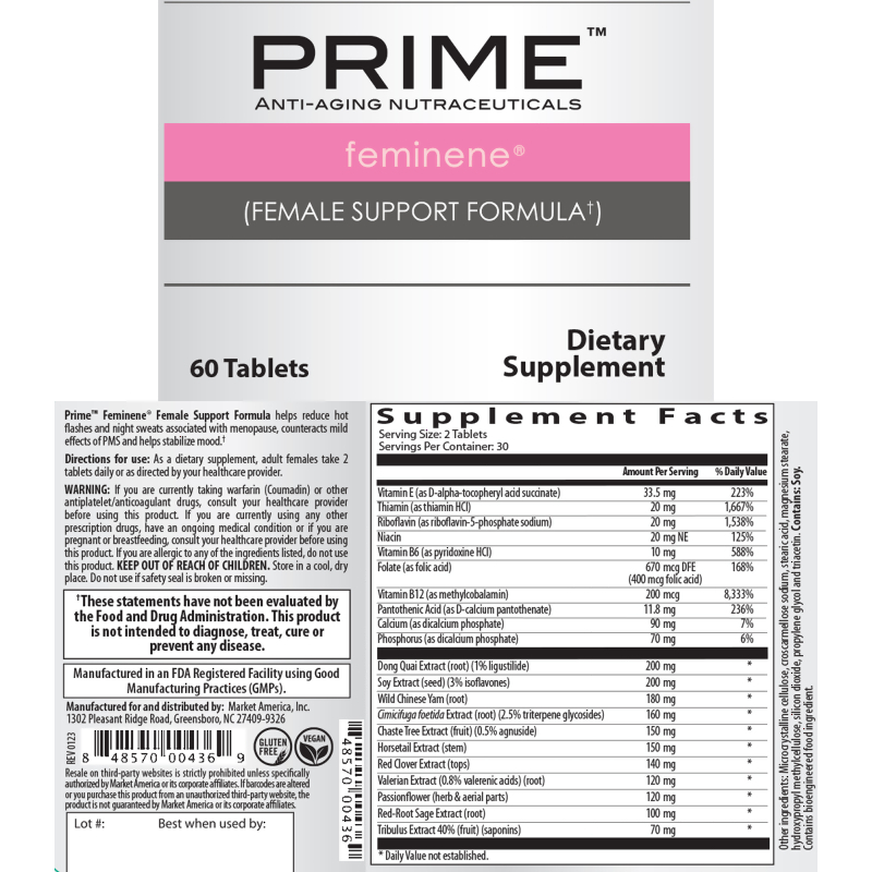 nutraMetrix Prime™ Feminene® Female Support Formula