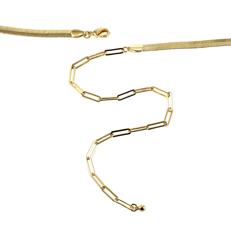 ISLA MUJERES - Herringbone Belly Chain (SPECIAL)