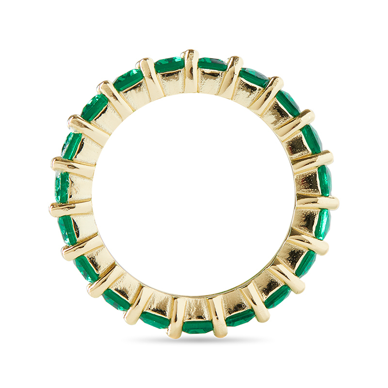 DEE - Emerald Cut Eternity Band (FINAL SALE)