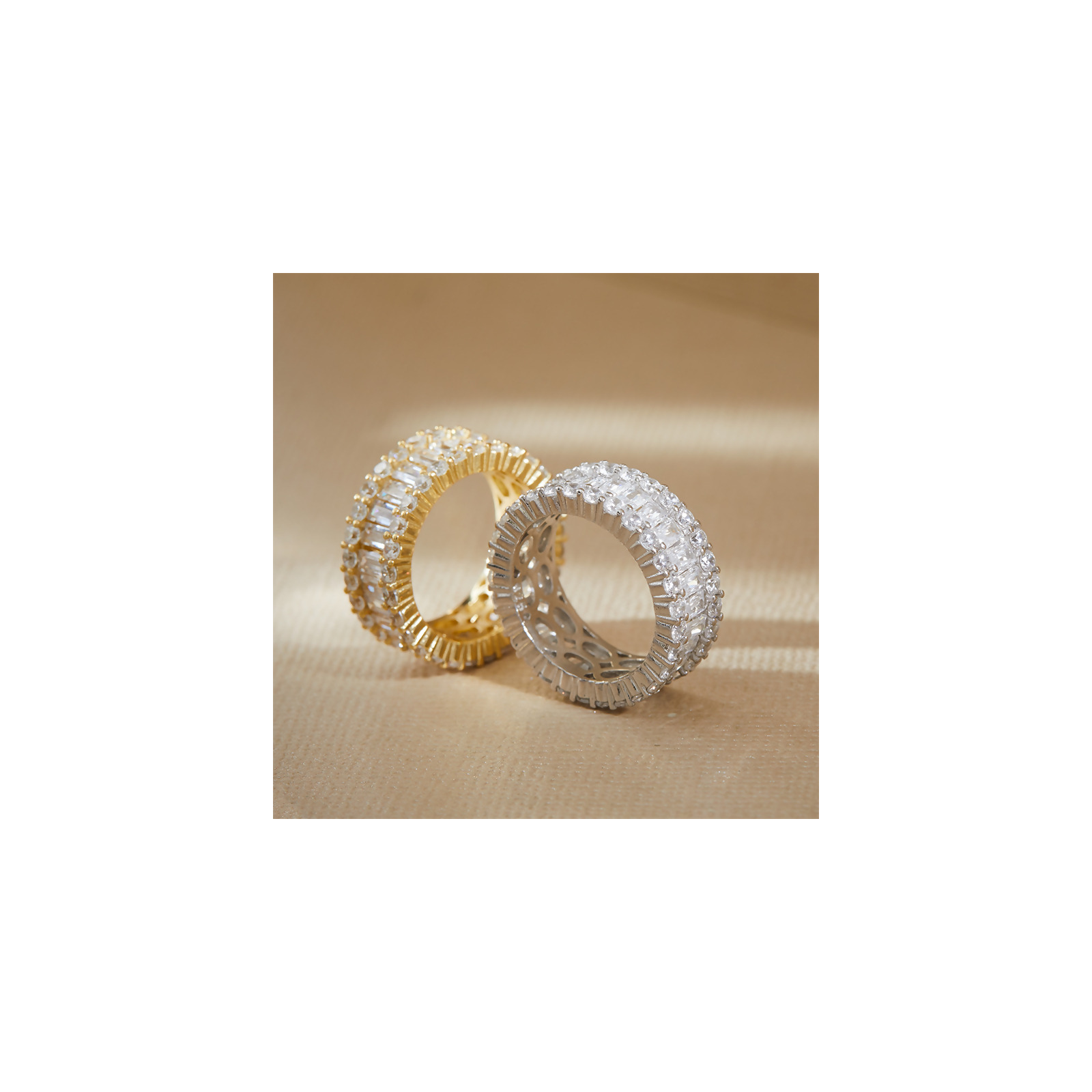 MICHAEL - Mixed Cut Eternity Band